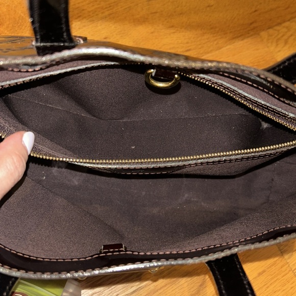 ✨ LOUIS VUITTON ✨ Authentic Monogram Vernis Wilshire PM Handbag Amarante Purple - Picture 14 of 16